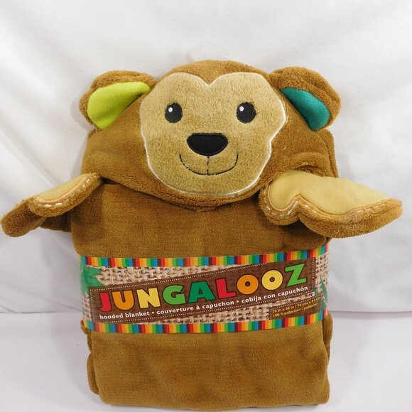 Baby - "Jungalooz" - Hooded Blanket - Picture 1 of 1